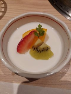 美味しい杏仁豆腐をいただきました